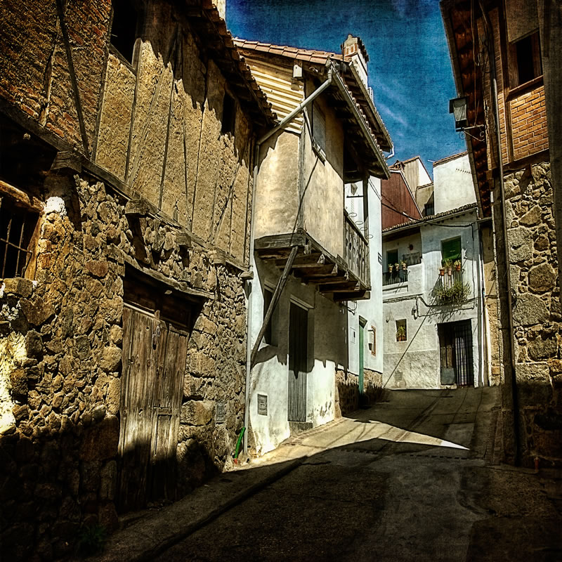 Calle del Cristo en El Arenal